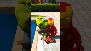 GTAV Thanos killed ironman 😭 shorts gta5 ironman marvel gta shortsfeed [upl. by Cyprio]