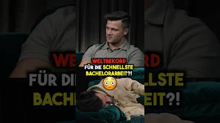 Bachelorarbeit in 2 Flügen geschrieben 😳 timgabelpodcast [upl. by Schoenburg]