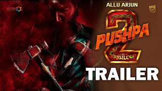 Pushpa 2  The Rule  Official Trailer  Allu Arjun  Sukumar  Rashmika  Fahadh Faasil New Updates [upl. by Ardnassak]