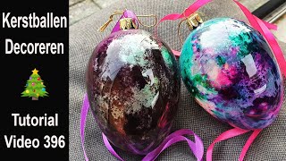 DIY Kerstballen Decoreren Tips amp Inspiratie DUTCH [upl. by Llemor751]