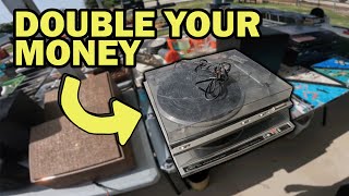 EASY TRICK at the FLEA MARKET to MAKE MORE MONEY [upl. by Barolet]