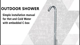 Installation Instruction for HEAGENE outdoor shower systems [upl. by Parrnell]