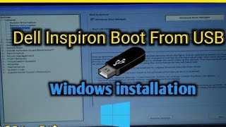 Dell Inspiron 15 3000 Series 3511 Boot From Usb Hard Disk Not Show boot time Fix TECH OV [upl. by Aenitsirhc142]