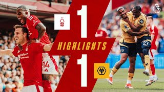 Nottingham Forest 11 Wolves  Premier League Highlights 🎞️ [upl. by Annerol]