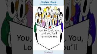 You Lord  Heritage Hymns  Instrumental with lyrics hymnlyrics karaoke christiansongs [upl. by Evanne]