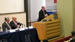 International Law Association ILA British Branch Spring Conference 2014 First Keynote Speech [upl. by Welbie]