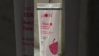 Barrier love oat amp ceramide face cream by plum plumgoodness [upl. by Pappano]