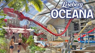 Liseberg’s “OCEANA” Water Park BehindtheScenes Construction Tour [upl. by Rolyat13]