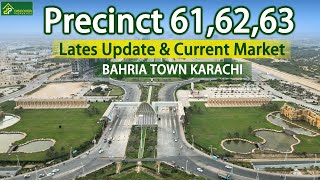 Precinct 6162 and 63 Current Rates And Development Status  Bahria Town Karachi [upl. by Yeltneb754]