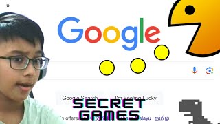 I PLAYED 5 SECRET GOOGLE GAMES [upl. by Amilah855]