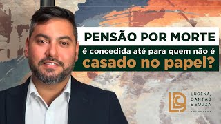 Saiba por quanto tempo precisa ser CASADO para receber PENSÃO POR MORTE do INSS [upl. by Enywtna]