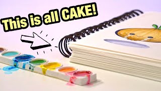 Ranking My Most Difficult Hyperrealistic Cakes Did This Notebook CAKE Make the List [upl. by Ddene627]