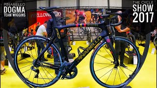 Pinarello F10 Wiggins  The Cycle Show 2017 [upl. by Zehc]