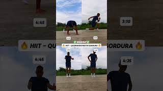 ✅ Workout ✅🔥 HIIT  QUEIMANDO MUITA GORDURA [upl. by Tenom]