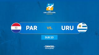 PARAGUAY VS URUGUAY  CONMEBOL LIGA EVOLUCIÓN de FÚTBOL PLAYA  Zona Sur  SUB20 [upl. by Desai]