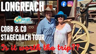 COBB amp CO STAGE COACH TOUR  Longreach  Is the Outback worth a visit [upl. by Ennaeerb]