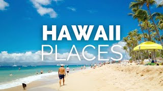 10 Best Places to Visit in Hawaii  Travel Video [upl. by Braynard]