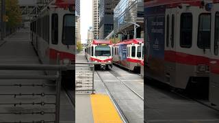 2 SD160 REFURBS In Downtown 2236 2231 2212 2221 2241 2206 shorts train transit yyc fyp [upl. by Aneerol]