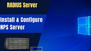 How to Install and configure NPS server 2022  RADIUS server windows 2022 [upl. by Weissberg]