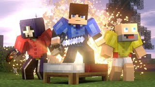 Bed Wars FULL ANIMATION Minecraft Animation Hypixel [upl. by Emlynn]