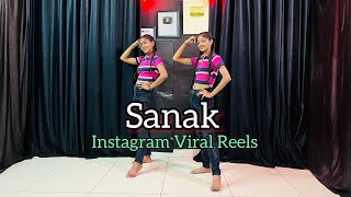 Sanak  Badshah  Hame Nachne Ka Shauk Tha Usse Nachna Aata Hai  Instagram Viral Reels [upl. by Dihahs176]