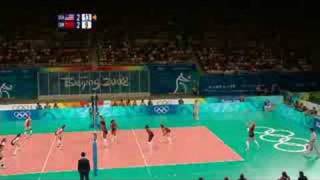 USA vs China  Womens Volleyball  Beijing 2008 Summer Olympic Games [upl. by Orrin]