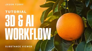 Adobes New 3D amp AI Workflow  Substance Viewer [upl. by Darice]
