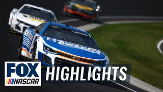 NASCAR Cup Series Brickyard 400 Highlights  NASCAR on FOX [upl. by Annehsat807]