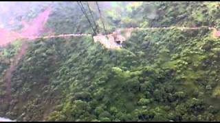 Cable Car Ride from Timber Trail Resort to the Base Parwanoo Himachal Pradesh [upl. by Tnomyar]