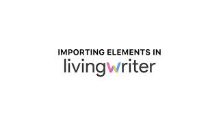 Importing Elements in Your Manuscript [upl. by Bevin166]