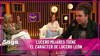 Lucero Mijares se parece a Mijares pero más a su abuela  Saga Live [upl. by Yasui]