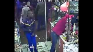 Organised Armed Robbery Caught On Camera In SA [upl. by Bollen694]