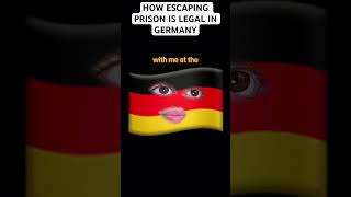 How Escaping Prison Is Legal In Germany [upl. by Eiramyma642]