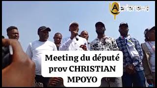 KASUMBALESA  LE DÉPUTÉ PROV CHRISTIAN MPOYO Cloture ses vacances parlementaires [upl. by Ela]