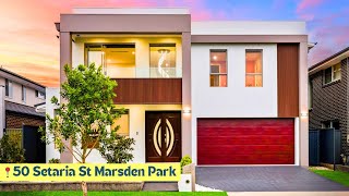 50 Setaria St Marsden Park  East Facing 44 SQ Luxury Home  Prime Location on 435 Sqm Lot [upl. by Emoraj]