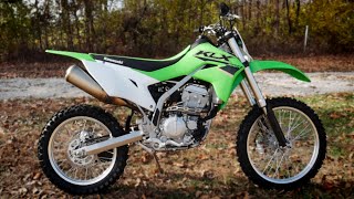 Kawasaki KLX300R First Impressions  Moto Vlog [upl. by Zane785]