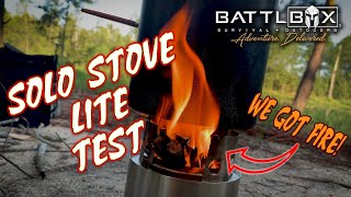 Solo Stove Lite Testing [upl. by Barret]