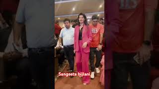 Sangeeta bijlani award function attend 2024shorts [upl. by Yurik]