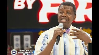 Pastor EA Adeboye Sermon RCCG April 2024 HOLY GHOST SERVICE [upl. by Nandor]