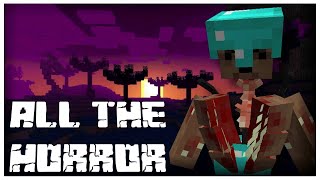 Overloading Minecraft with Terrifying Horror Mods [upl. by Aihsel]