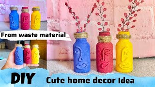 Waste material craft ideas easy  best out of waste diy buy [upl. by Anialeh]