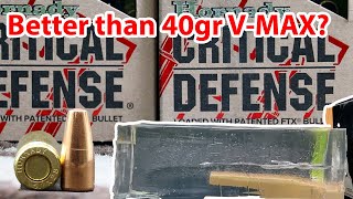 57x28mm 40gr FTX Hornady Critical Defense 90000 [upl. by Nanoc]