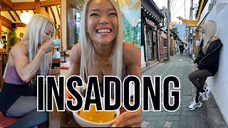 Korea Vlogs  Insadong at 4 days out  Olive Young Haul [upl. by Sikleb272]