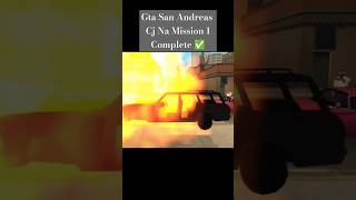 Finally 😄 Cj Na GTA San Andreas Mission complete short ytstdio gaming [upl. by Yatzeck484]