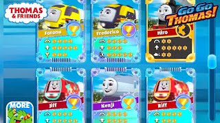 🏁🔥 Thomas amp Friends Go Go Thomas Unlock All Diamond Racers Except for Hiro bugged lol XD [upl. by Trebreh703]