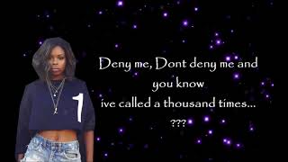 Dreezy  Denial Lyrics [upl. by Dihgirb]