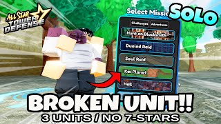 This Broken Unit 6Star Wormji Destroyed World 2 Raids  3 Units  All Star Tower Defense Roblox [upl. by Suivatnod509]