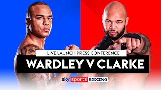 FABIO WARDLEY V FRAZER CLARKE 🩸  Launch Press Conference [upl. by Aicilihp]