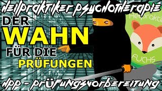 Heilpraktiker Psychotherapie WAHN für die PRÜFUNGEN Grundlage für Schizophrenie  Beispiel [upl. by Trish]