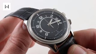 PreOwned JaegerLeCoultre AMVOX1 Alarm Q1908470 Luxury Watch Review [upl. by Pizor]